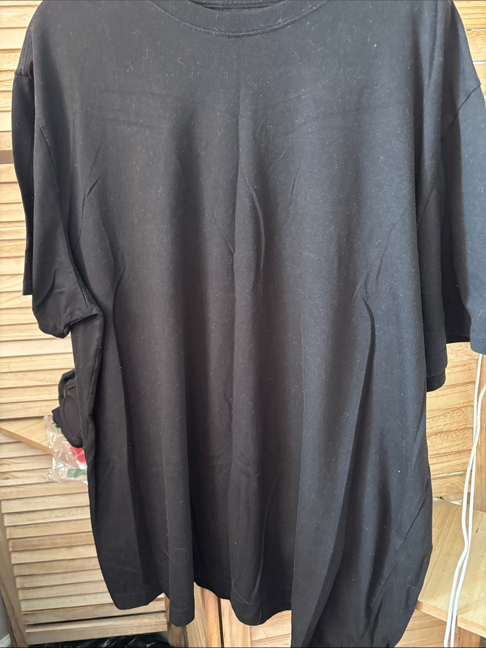 Men's George Classic Black Crewneck T‑Shirt 2XL